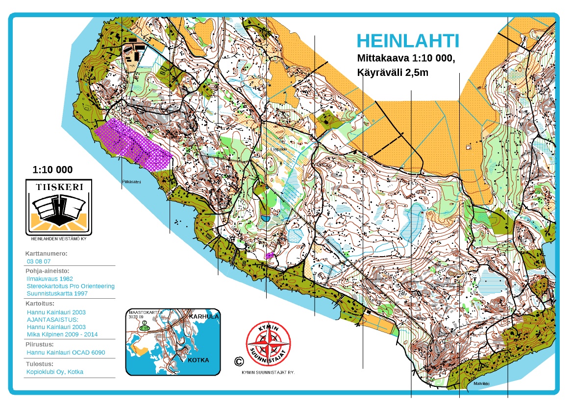 Pitkämatka - June 1st 2020 - Orienteering Map from Kymin Suunnistajat